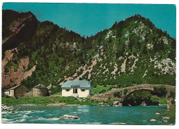 PUENTE ROMANICO Y RIO ARA.- TORLA - BUJARUELO.- HUESCA.- ( ESPAÑA ) - Huesca