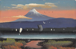 CPA JAPON / CPA ILLUSTRATEUR DU JAPON / PAYSAGE JONQUE / JAPAN - Sonstige & Ohne Zuordnung