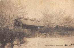 CPA JAPON / THE ENTRANCE TO THE SANSUIEN GARDEN BEPPU - Autres & Non Classés