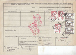 Aanvraag Voor Het Bekomen Van Reductiekaarten Met Stempel Haacht N°2 - Documenti & Frammenti