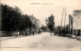 Badonviller Avenue De La Gare Meurthe-et-Moselle 54540 Dos Vert Cpa Non Ecrite Au Dos En TB.Etat - Autres & Non Classés