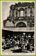 Af2454 - GUATEMALA - VINTAGE POSTCARD - Antigua - Mercado - Guatemala