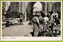 Af2456 - GUATEMALA - VINTAGE POSTCARD - Antigua - Mercado - Guatemala