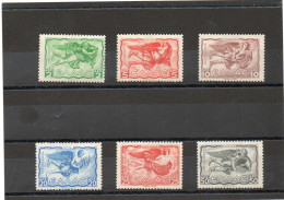 GRECE   6 Timbres   1935   Neufs Avec Charnière - Unused Stamps