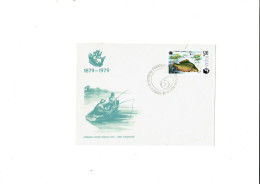 ROUMANIE 1979 Pêcheurs En Barque Carpe - FDC