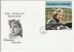 DIANA  - Bloc Neuf ** - MNH - ENVELOPPE - Familles Royales