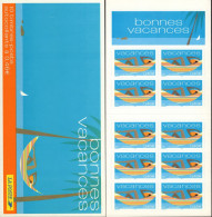 CARNET BC 33 "BONNES VACANCES" Autoadhésif. Produit Recherché, à Saisir. - Booklets