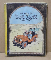 Hergé - Tintin - Au Pays De L'Or Noir - EO - 4ème Plat B4 - 1950 - Etat Moyen - Tintin