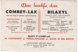 BUVARD COMBEY LAX   BILAXYL  2 Laxatifs - Produits Pharmaceutiques