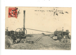 EN BEAUCE LA MOISSON LA BATTEUSE AGRICULTURE 1909 - Autres & Non Classés