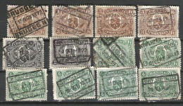 BELGIE 83 Spoorwegzegels Uit TR 128/TR 134 Voor De Stempels/ Pour Les Cachets - Used