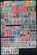 SIAM STOCKCARD  1870/1940  ALL USED - Siam