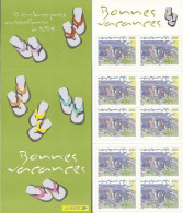 CARNET BC 42 "EUROPA - LES VACANCES" Autoadhésif. Bas Prix, à Saisir. - Booklets