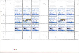 2008 SAILING ON THE DANUBE,  60 Years Regime Of Navigation Of The Convention In Belgrade MNH - Imperforates, Proofs & Errors