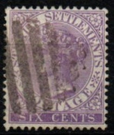 STRAITS SETTLEMENTS 1882-99 O LILAS - Straits Settlements