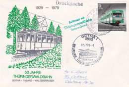 Germany DDR  50 Jahre Thüringwaldbahn  17-07-1979 - Tranvías