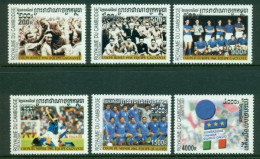 CAMBODIA 2001 Mi 2270-75** FIFA World Cup, Japan And South Korea [B179] - 2002 – Corée Du Sud / Japon