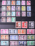 Dauerserie Queen Elisabeth Hongkong 1990er-Jahre Gestempelt. Mit Höchstwerten Und Waagerechten Paaren. - Used Stamps