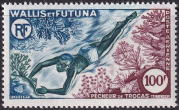 Wallis & Futuna 1962 Sc C16  Air Post MNH** - Nuevos