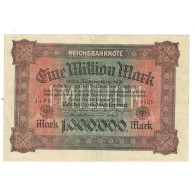 Billet, Allemagne, 1 Million Mark, 1923, 1923-02-20, KM:86a, TTB - 1 Million Mark