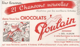 BUVARD CHOCOLATS POULAIN - Chocolat