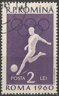 Romania 1960 - Mi 1852 - YT 1725 ( Roma Olympics Games : Football ) - Used Stamps