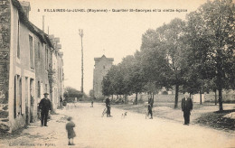 Villaines La Juhel * Quartier St Georges Et La Vieille église Du Village * Enfants Villageois - Villaines La Juhel