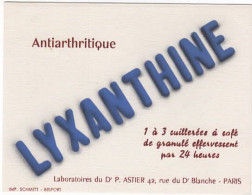 BUVARD LYXANTHINE - Produits Pharmaceutiques
