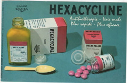 BUVARD HEXACYCLINE - Produits Pharmaceutiques