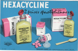 BUVARD HEXACYCLINE - Produits Pharmaceutiques
