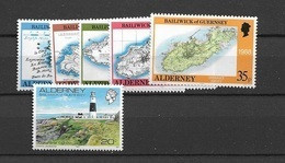 1989 MNH Alderney  Year Complete, Postfris - Alderney