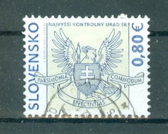 SLOVAQUIE N°537 Oblitéré. 40°anniversaire De La Cour Des Comptes De La République Slovaque. - Used Stamps