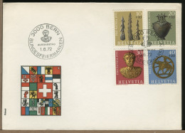 SVIZZERA SUISSE - FDC 1972 -  PRO PATRIA 1972 - FDC