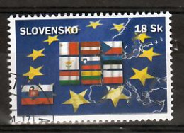 Slowakije Mi 484 Europa  Gestempeld - Usati