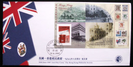 The Last Day Cover. Letzter Tag 30th. June 1997. Übergabe An Die Volksrepublik China. Post Office Hong Kong 30.6.1997 - Brieven En Documenten