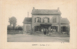 CONTY : LA GARE - Conty