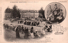 CPA - MONCONTOUR - Pardon De La St Mathurin Château Des Granges (cliché Avt 1900) - Edition E.Hamonic (Karten-Bost) - Moncontour