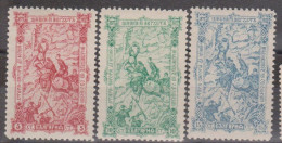 Bulgarie N° 62 à 64 Neufs Sans Charnières ** - Unused Stamps