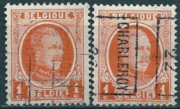 2928 Voorafstempeling Op Nr 190 - CHARLEROY 22 - Positie A & B - Roller Precancels 1920-29