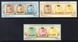 2017 Malaysia Straits Settlements Stamps  Complete Set Of 3 MNH - Malaysia (1964-...)