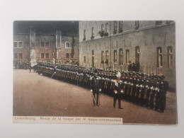 Luxembourg, Revue De La Troupe Par Le Major Commandant - Other & Unclassified