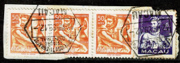 Macau, 1951, # 221/3, Used - Gebruikt