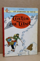Hergé - Tintin Au Tibet - EO Belge - 4ème Plat B29 - 1960 - Casterman - Tome 20 - Etat Moyen - Tintin