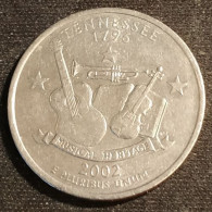 ETATS UNIS - USA - ¼ - 1/4 DOLLAR 2002 D - Tennessee - KM 331 - Quarter Dollar - 1999-2009: State Quarters