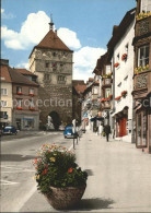 41573846 Rottweil Neckar Schwarzes Tor Und Obere Hauptstrasse Rottweil - Rottweil