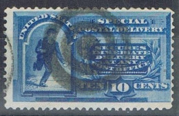 Sellos Expres, Urgente Dto, 12, Fancy Cancel 1888,  USA, Special Delivery, Yvert Num 3 º - Express & Einschreiben