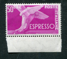 Timbre ESPRESSO ITALIE ITALIA - YT N° 31A NEUF SANS CHARNIERE TB** 1945/51 - Poste Exprèsse/pneumatique