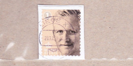 2019 Nr 4841 Boven Ongetand,gestempeld Op Fragment.Koning Filip I. - Used Stamps