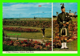 AMHERST, NOVA SCOTIA - A PIPER'S WELCOME - 2 MULTIVUES -  H. S. CROCKER CO INC - - Other & Unclassified