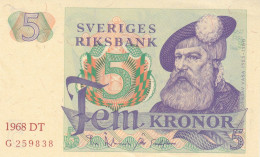 SWEDEN 5 KRONR 1968 P-51 UNC - Sweden